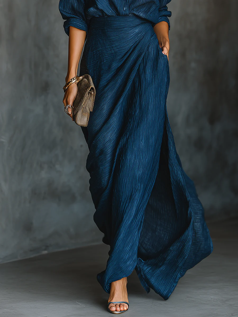 Simone · Set van blouse en lange rok