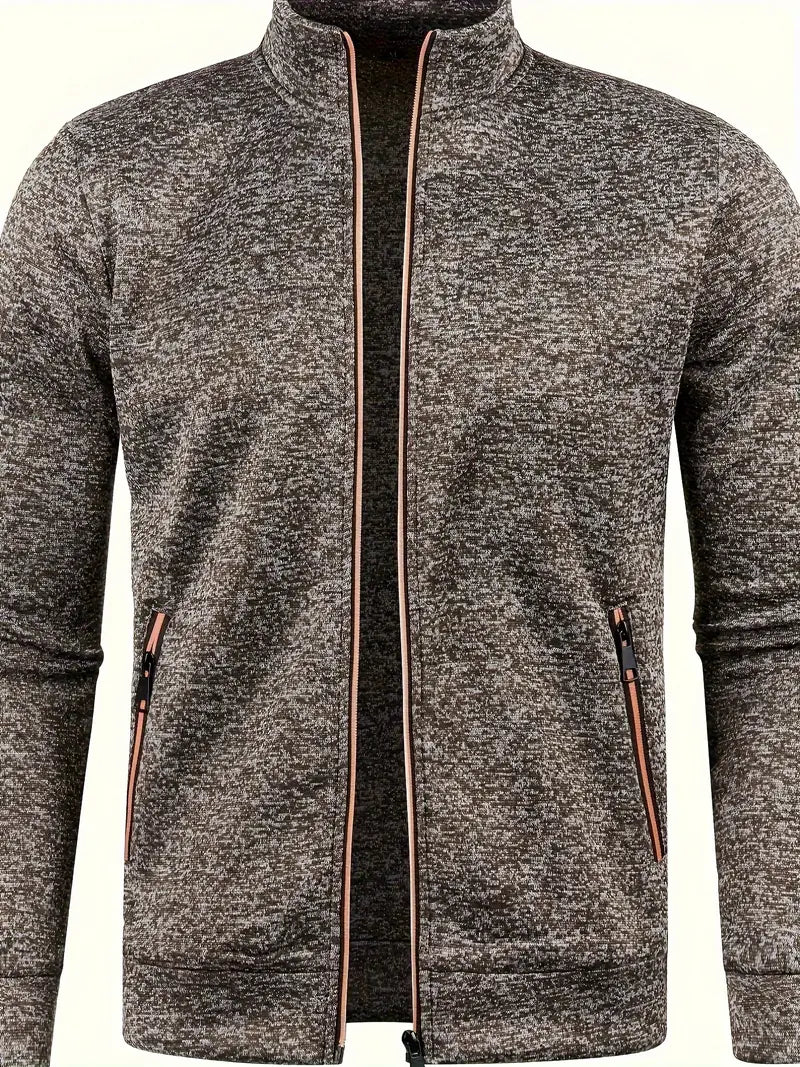 Guillaume - Moderne volledig ritssluiting cardigan